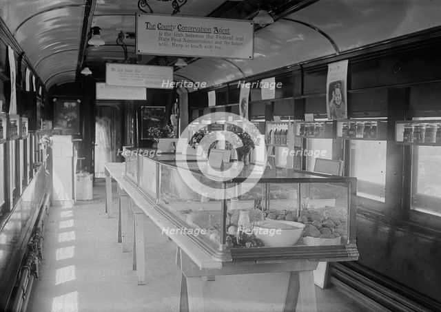 L.I.R.R. Food Train, 1918. Creator: Bain News Service.