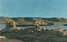 'L'ile de Philae; Le Nord-Est Africain 1914. Creator: Jules Gervais-Courtellemont