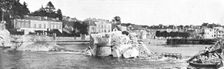 L'immense champ de Bataille; le pont de pierre de Lagny avait ete detruit par le genie 1914. Creator: Unknown