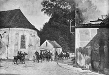 L'immense champ de Bataille; Pres de Meaux, au village de Chauconin,que les... 1914. Creator: Unknown