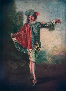 L'Indifferent c1717, (1911). Artist: Jean-Antoine Watteau