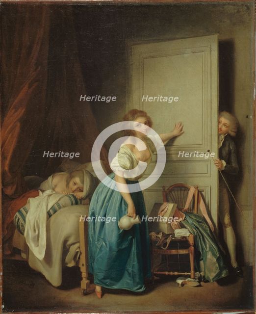 L'Indiscret, c1795. Creator: Louis Leopold Boilly.