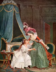 L'Indiscretion 1788, (1929). Artist: Jean-François Janinet