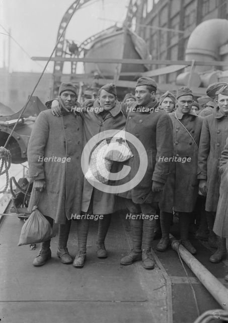 L. Jacubowski, H.E. Anchors, Ezra E. Jones, 1918 or 1919. Creator: Bain News Service.