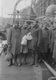 L. Jacubowski, H.E. Anchors, Ezra E. Jones, 1918 or 1919. Creator: Bain News Service