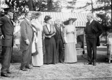 L.L. Bonheur; Mrs. Cochran [i.e., Cockran]; O. Straus & wife; Mrs. T. Roosevelt, Jr.; B..., 1912. Creator: Bain News Service