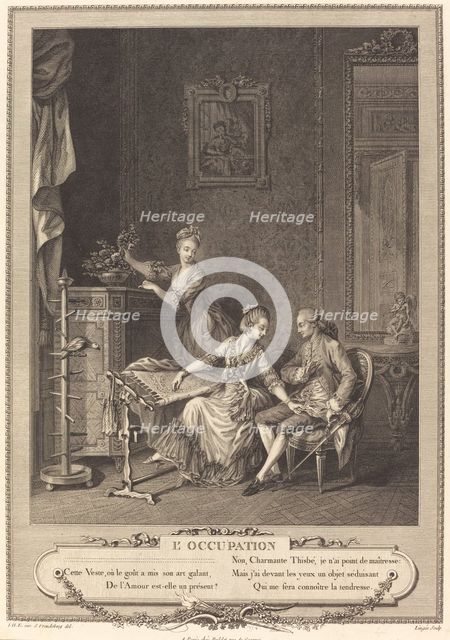 L'occupation. Creator: Charles Louis Lingée.