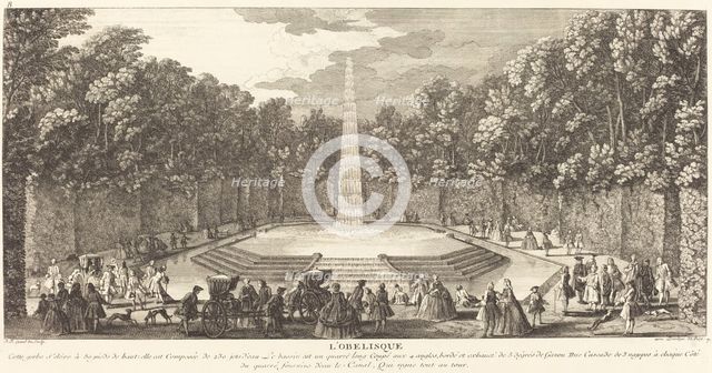 L'Obelisque. The Obelisk. Creator: Jacques Rigaud.