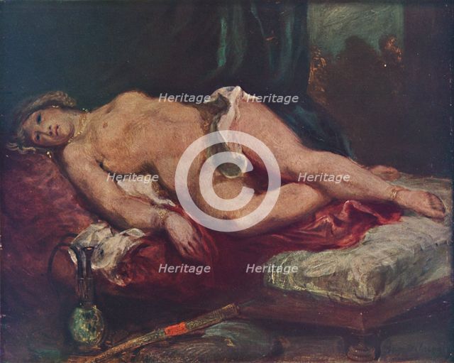'L'Odalisque', 1825, (1937). Artist: Eugene Delacroix.