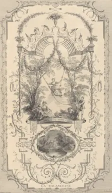 L'Oeuvre D'Antoine Watteau Pientre du Roy en son Academie Roïale de Peinture et Sculpt..., ca. 1740. Creator: Unknown