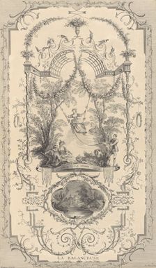 L'Oeuvre D'Antoine Watteau Pientre du Roy en son Academie Roïale de Peinture et Sculpt..., ca. 1740. Creator: Unknown