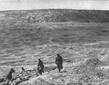 L'offensive de la Somme: L'attaque du juillet 1916; les premieres lignes allemandes 1916. Creator: Unknown