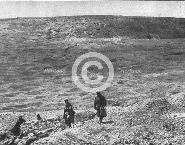 'L'offensive de la Somme: L'attaque du juillet 1916; les premieres lignes allemandes', 1916. Creator: Unknown.