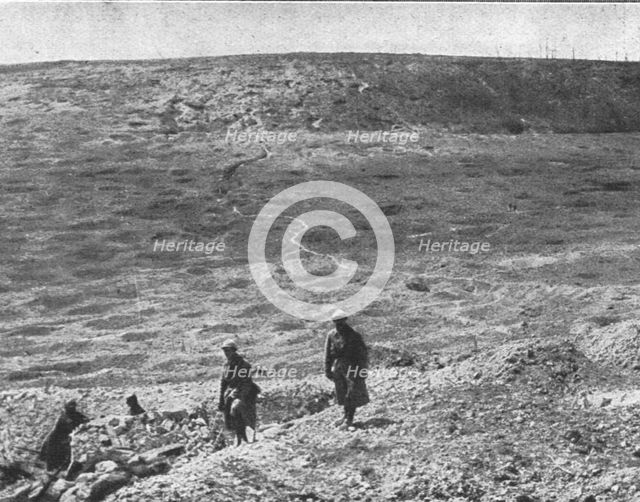 'L'offensive de la Somme: L'attaque du juillet 1916; les premieres lignes allemandes', 1916. Creator: Unknown.