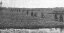 L'offensive Russe en Volhynie et en Bukovine, 10 juillet 1916; infanterie a l'attaque 1916. Creator: Unknown