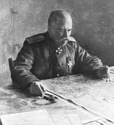 'L'offensive russe; Le general Sakharoff 1916 (1924) Creator: Unknown