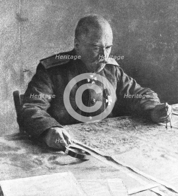 ''L'offensive russe; Le general Sakharoff', 1916 (1924) Creator: Unknown.