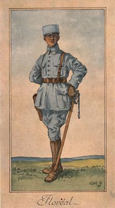 L'Officier du second ete (juin 1915) 1915. Creator: Jean Droit