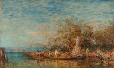 L'offrande à la Madone. Creator: Felix Francois Georges Philibert Ziem