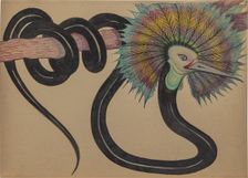 L'Oiseau-Serpent. Creator: Burnat-Provins, Marguerite (1872-1952)