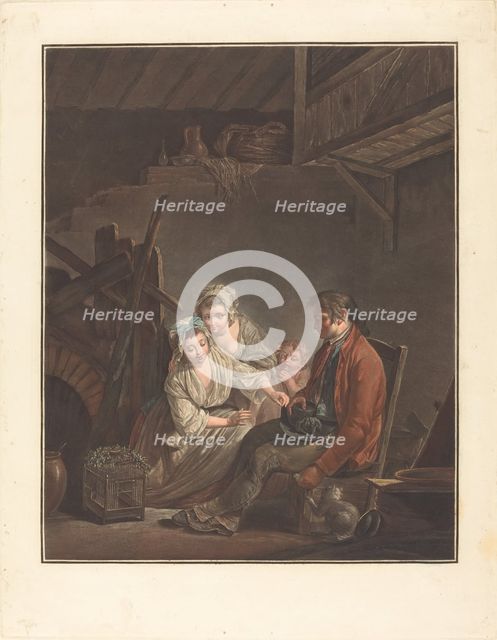 L'Oiseau privé. Creator: Jean Francois Janinet.