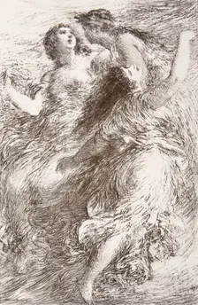 L'Or du Rhin, 1886. Creator: Henri Fantin-Latour