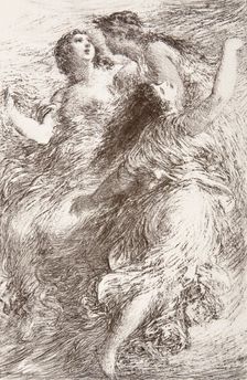 L'Or du Rhin, 1886. Creator: Henri Fantin-Latour