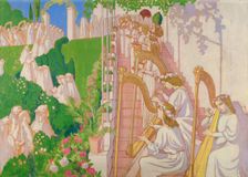 L'Oratorio pour "L'Éternel Printemps", 1904. Creator: Maurice Denis