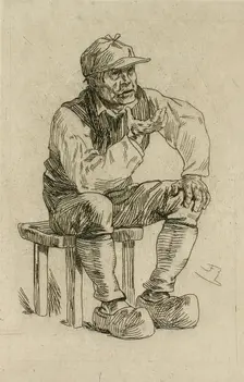 L'Oracle du Hameau, 1878. Creator: Félicien Rops