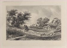 L'Orage, 1842. Creator: Charles Francois Daubigny