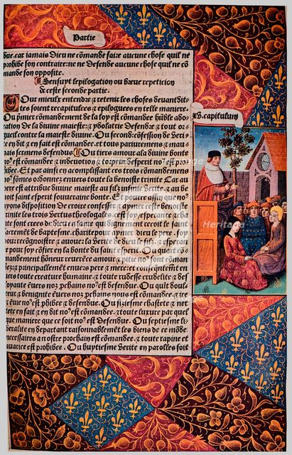 'L'Ordinaire des Crestiens', 1494 (1947). Artist: Unknown.