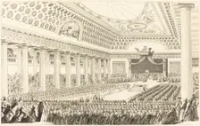 L'Ouverture des Etats-Generaux a Versailles, le 5 mars 1789, probably 1794. Creator: Antoine Jean Duclos