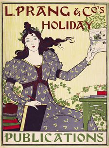 L. Prang & Co's Holiday, 1895. Creator: Louis John Rhead