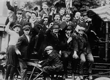 L strike - Boston, between c1910 and c1915. Creator: Bain News Service