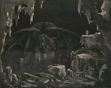 "Lo!" he exclaimed, "lo Dis!" c1890. Creator: Gustave Doré