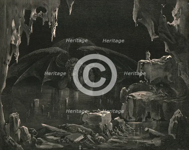 '"Lo!" he exclaimed, "lo Dis!"', c1890.  Creator: Gustave Doré.