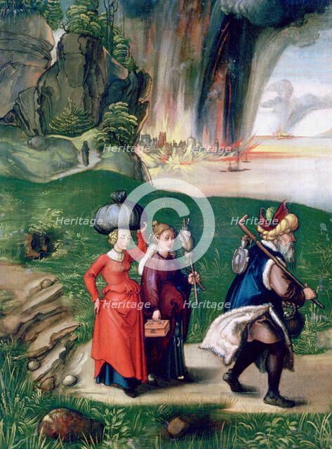 'Lot and His Daughters', 1496-1499. Artist: Albrecht Dürer