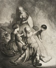 Lot and His Daughters, 1631. Creator: Jan Georg van Vliet