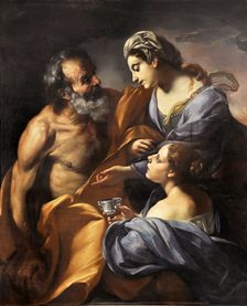 Lot and his Daughters, 1685