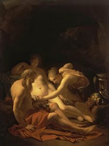 Lot and his Daughters, 1711. Creator: Adriaen van der Werff