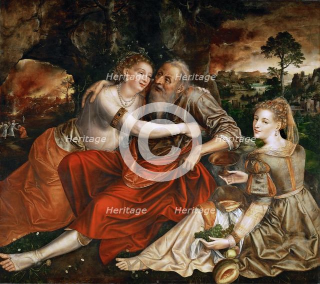 Lot and his Daughters.