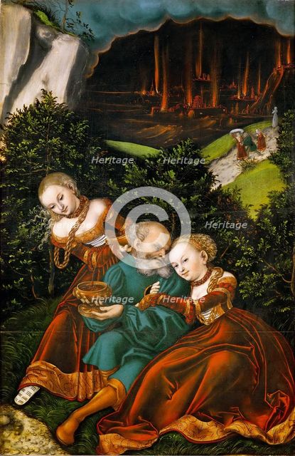 Lot and his Daughters.