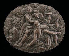 Lot and His Daughters, c. 1600. Creator: Unknown