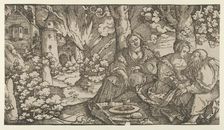 Lot and his Daughters, ca. 1530. Creator: Hans Schäufelein the Elder