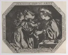 Lot and His Daughters, ca. 1625-37. Creator: Bernardino Capitelli