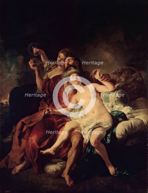Lot with His Daughters, 1721. Creator: Jean Francois de Troy.
