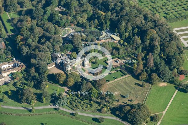 Lotherton Hall country house, Edwardian gardens and bird gardens, Leeds, 2023. Creator: Robyn Andrews.