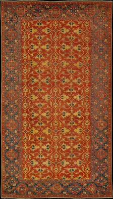 Lotto Carpet, Turkey, ca. 1600. Creator: Unknown