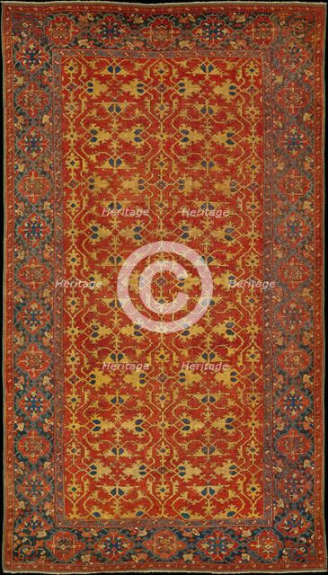 Lotto Carpet, Turkey, ca. 1600. Creator: Unknown.