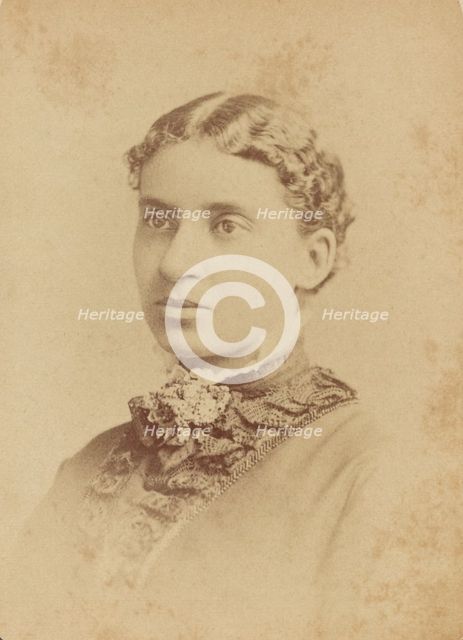 Lottie Grimke, c1870-c1879. Creator: Charles Milton Bell.